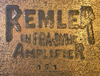 Infradyne Amplifier serial 191