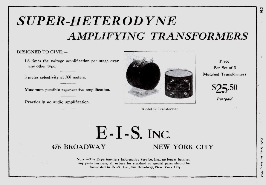 Model C Transformer ad