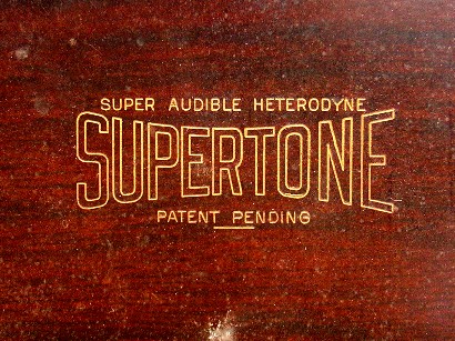 Supertone Front Panel Engraving
